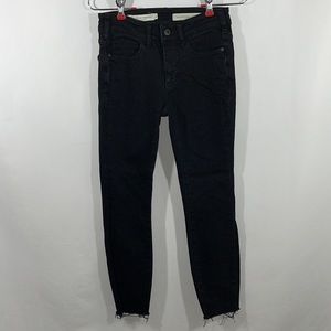 Anthropologie Pilcro High Rise Skinny Jeans Sz. 25 Black
